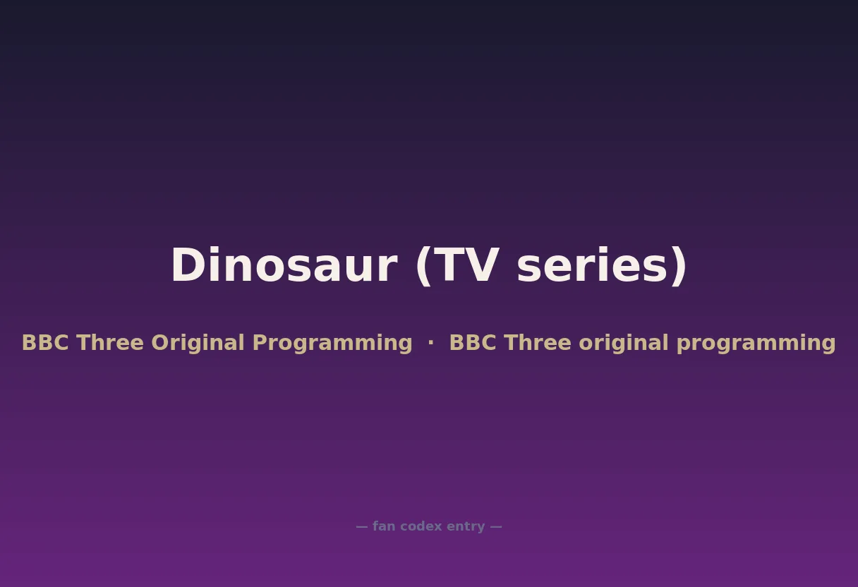 Dinosaur (TV series)
